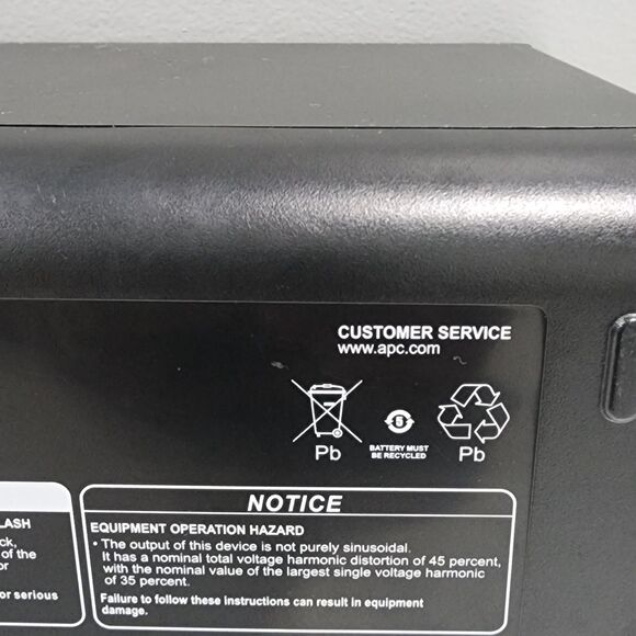 APC Back-UPS 450 BN450M 120V 6A 450VA 255W 6-Outlet Surge Protector NO BATTERY - Picture 6 of 8